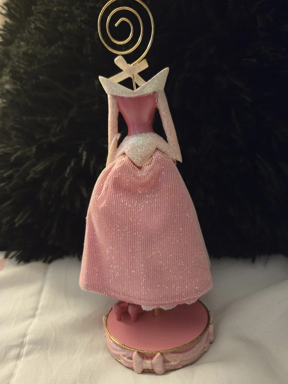 DISNEY Parks Sleeping Beauty Aurora Pink Photo Memo Holder 2005 WDW